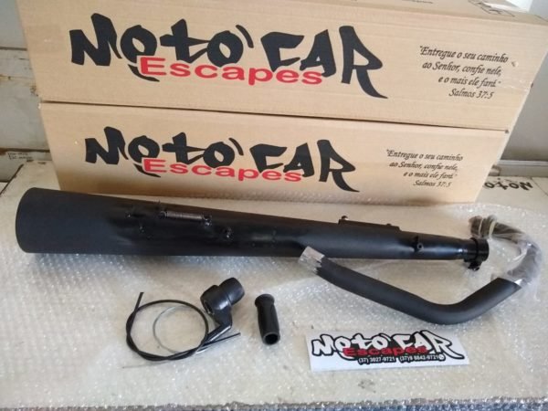 Escape Operado 2 em 1 (Original e Estralado) Similar Honda Titan/Fan 150 KS/ES 2009 à 2013