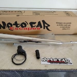 Escape Operado 2 em 1 (Original e Grave Esportivo) Similar Honda Pop 100 2006 à 2008