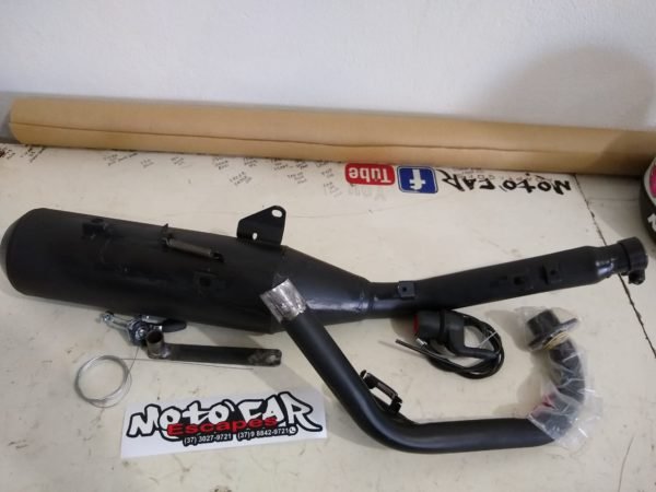 Escape Operado 3em1 (Original,Estralado e Diretão) Similar Honda Titan 160 (TODOS OS ANOS) 2015/2016/2017/2018/2019/2020/2021/2022/2023