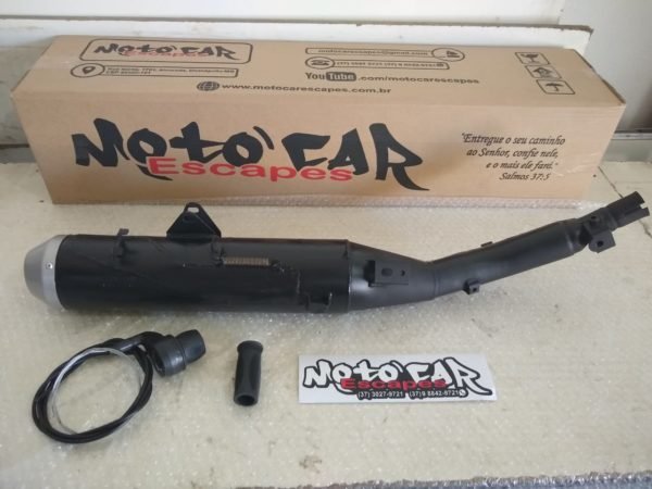 Escape Operado 2 em 1 (Original e Grave Esportivo) Similar Honda NXR 160 Bros "TODOS OS ANOS" 2016 à 2023