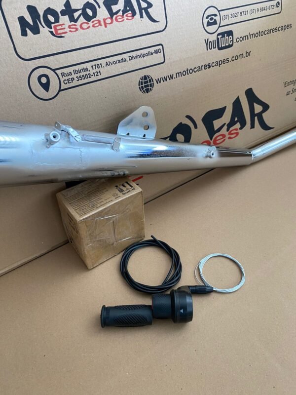 ESCAPE DESMIOLADO 2em1 FAN/START/TITAN 160 - Imagem 4